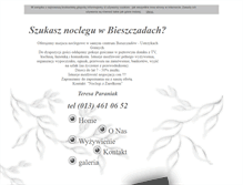 Tablet Screenshot of noclegizzarelkiem.pl